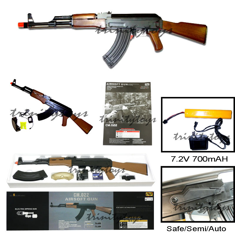 ak 47 bb gun. CM022 CYMA AK47 Airsoft Gun